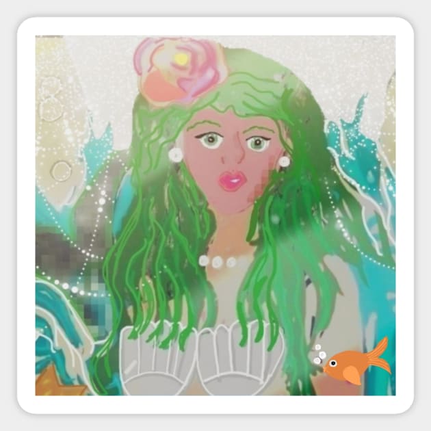 Mermaid Sticker by Creat1ngs